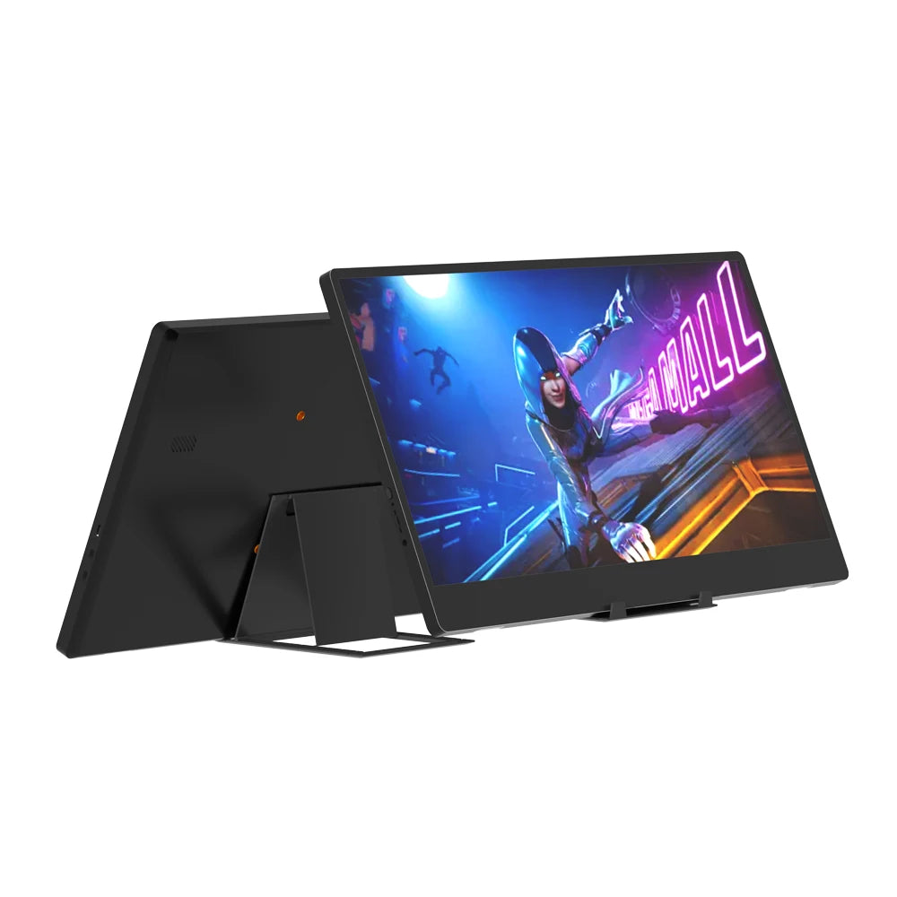 MUCAI 14″ — מסך נייד Full HD | חיבור USB-C יחיד · פרופיל דק