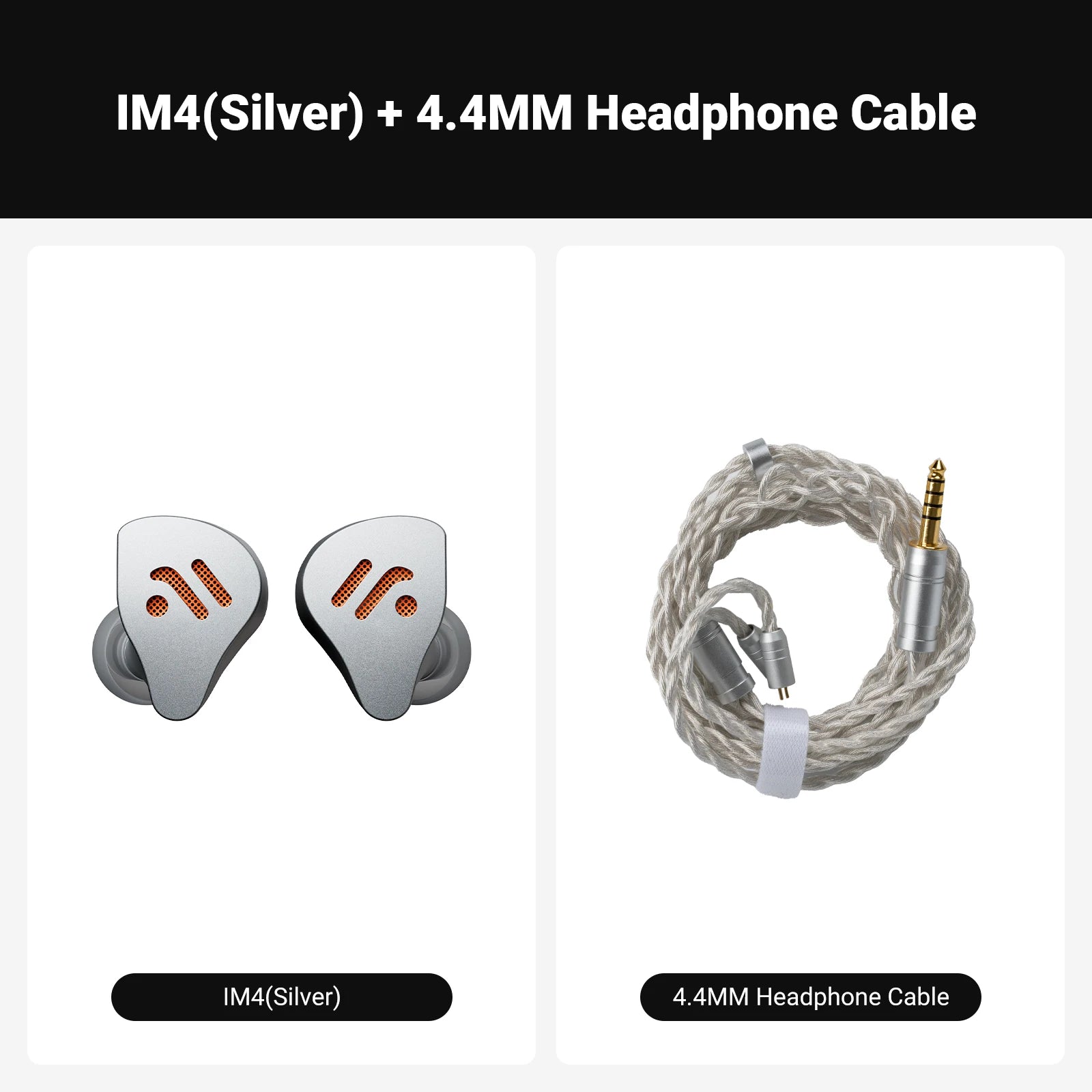 Fosi Audio IM4 — אוזניות In-Ear אודיופיליות | Open-Back · דרייבר דינמי