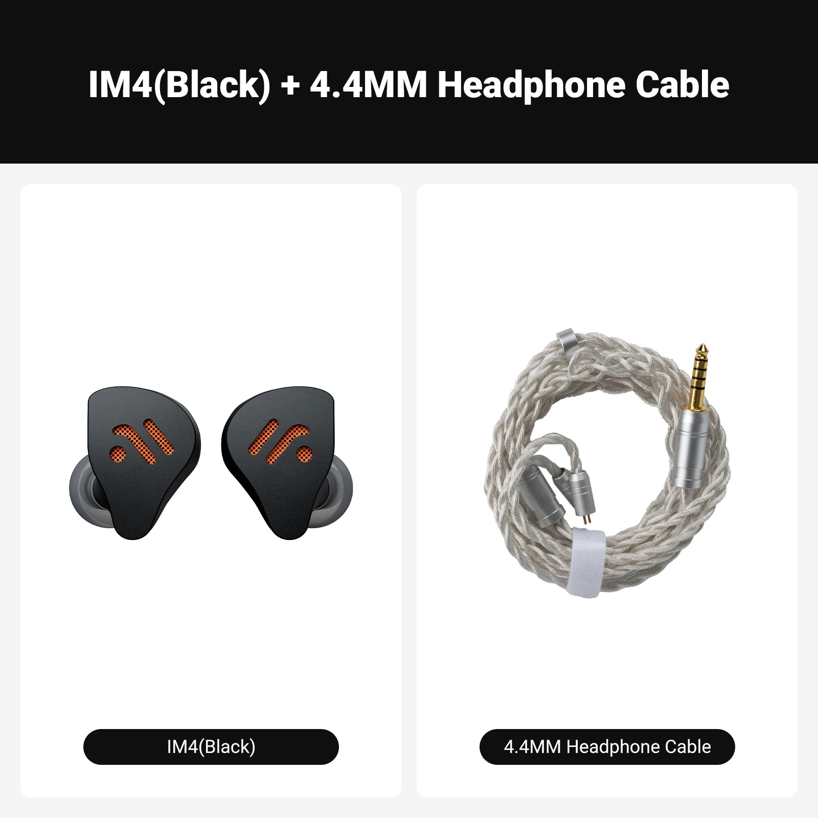 Fosi Audio IM4 — אוזניות In-Ear אודיופיליות | Open-Back · דרייבר דינמי